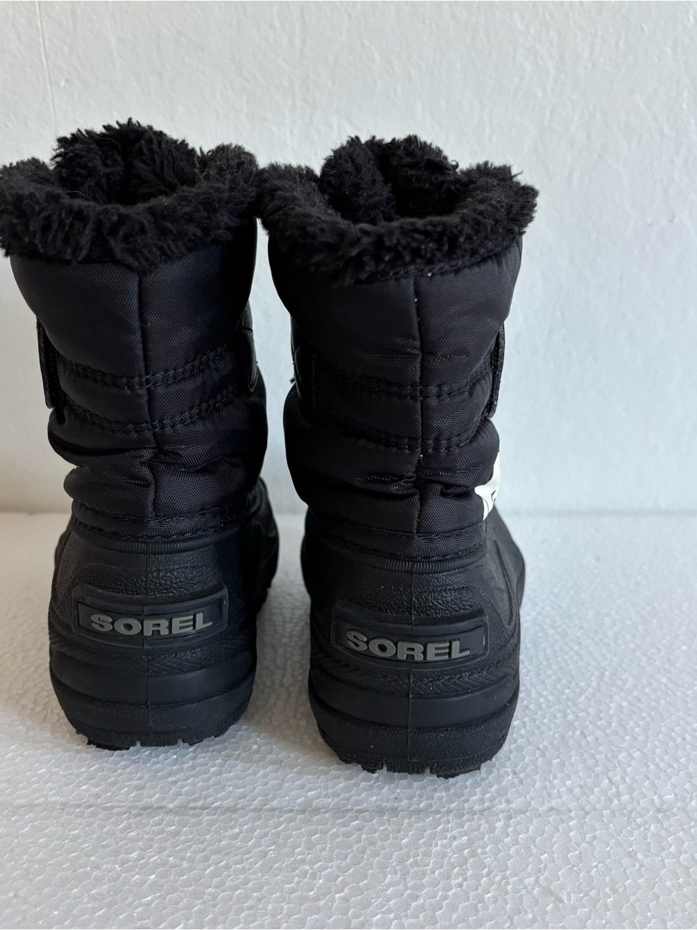 Sorel Black Toddler Polar Bear Snow Boots Size 7 - Picture 2 of 7